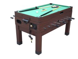 13 in 1 Combination Game Table in Espresso