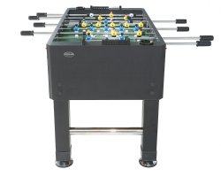 Premium Foosball Table in Black with both 1 & 3-Man Goalie