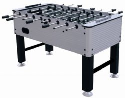 Premium Foosball Table ~ Gray / Black