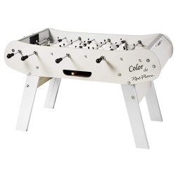 Rene Pierre Color Blanc Foosball Table in White