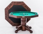 6-in-1 Multi-Game Dining Table by Berner Billiards (Cherry)