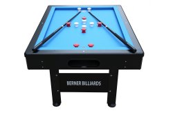 The Orlando Outdoor Bumper Pool Table in Black (Non-Slate)