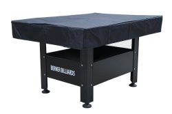 The Orlando Outdoor Bumper Pool Table in Black (Non-Slate)