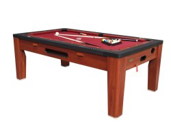 6 in 1 Multi Game Table in Cherry by Berner Billiards 