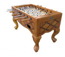 Furniture Style Foosball Table in Honey