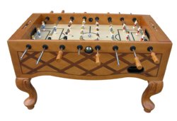 Furniture Style Foosball Table in Honey