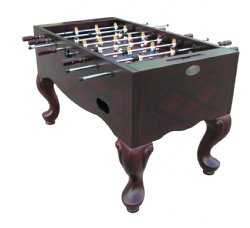 Furniture Style Foosball Table in Mahogany