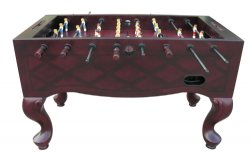 Furniture Style Foosball Table in Mahogany