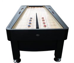 The Rebound Shuffleboard Table in Black