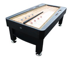 The Rebound Shuffleboard Table in Black