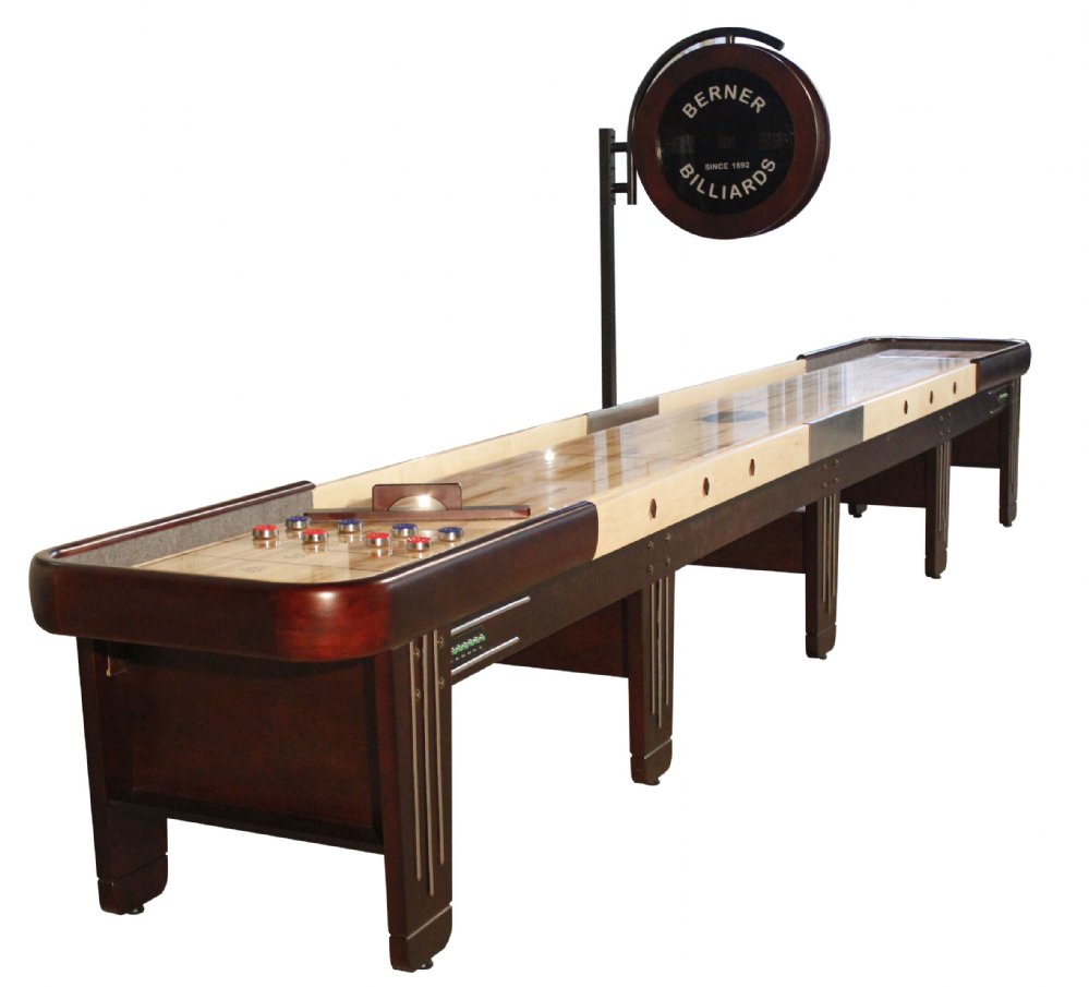 "The Retro" 20 foot Shuffleboard Table Shuffleboard Tables Berner