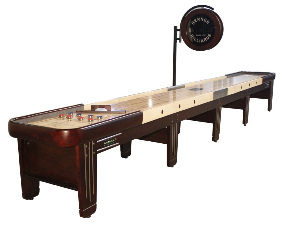 "The Retro" 22 foot Shuffleboard Table Shuffleboard Tables Berner