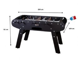 Rene Pierre Onyx Foosball Table in Black Matte