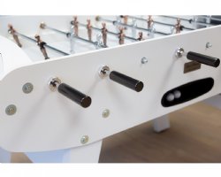 Rene Pierre Onyx Foosball Table in White Matte