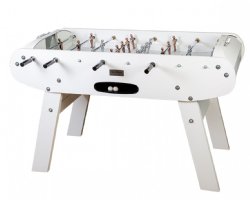 Rene Pierre Onyx Foosball Table in White Matte