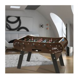 Rene Pierre Color Wenge Foosball Table in Dark Brown